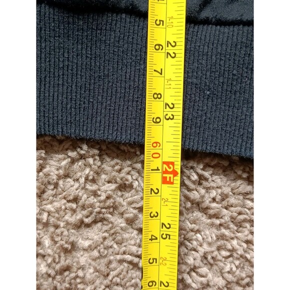 Great Wave Sweatshirt Girls Large Art Graphic Black Long Sleeve - Picture 6 of 6